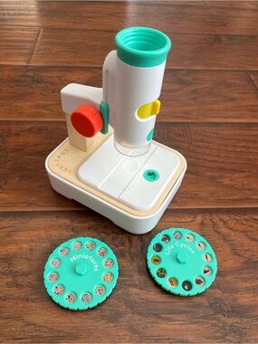 LOVEVERY Discover & Inspect Microscope Toy